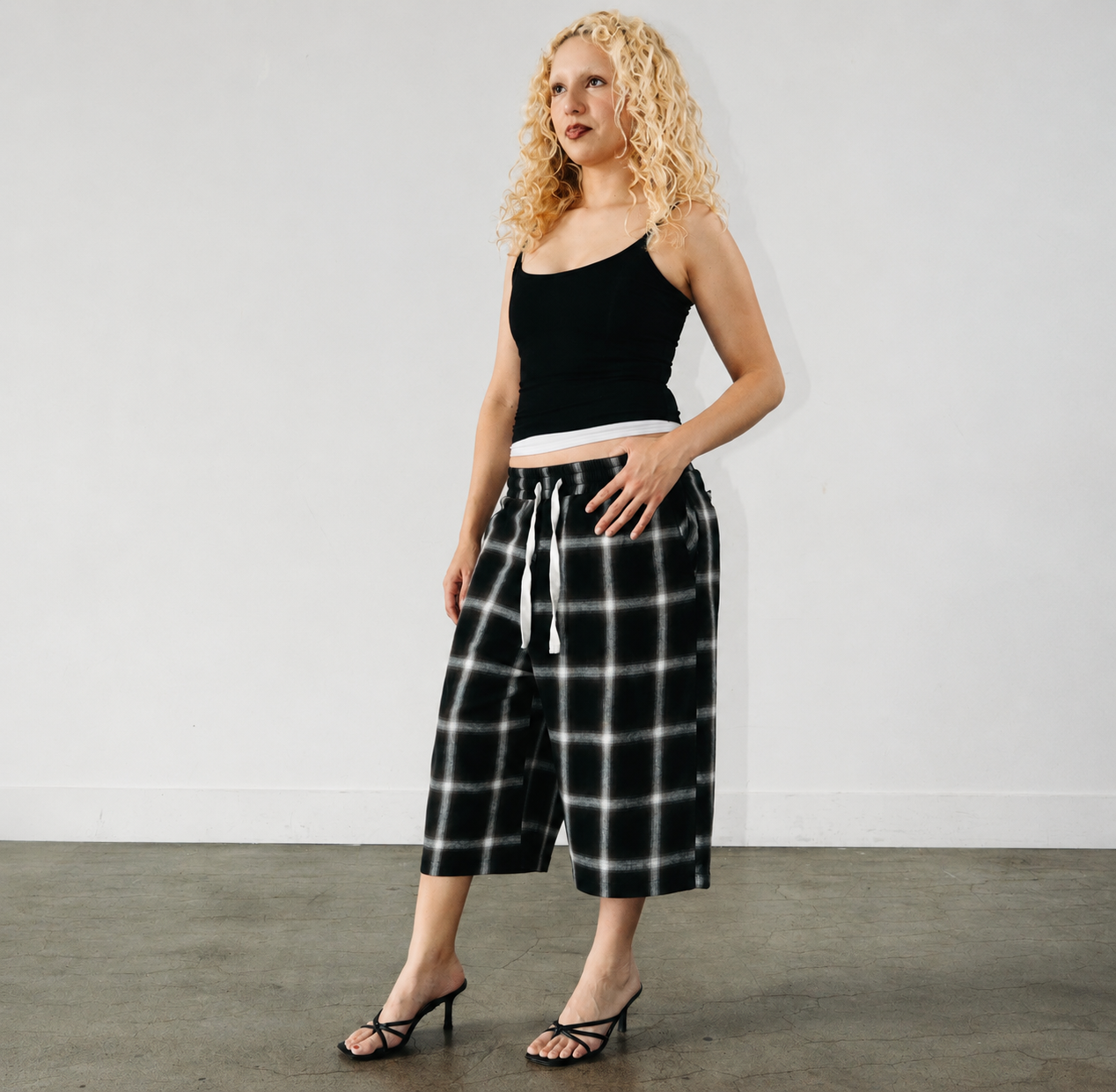 Plaid/Black