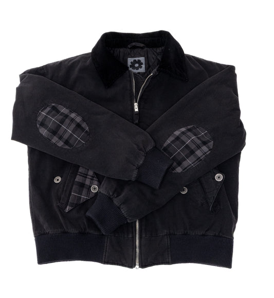 Plaid Bomber Jacket