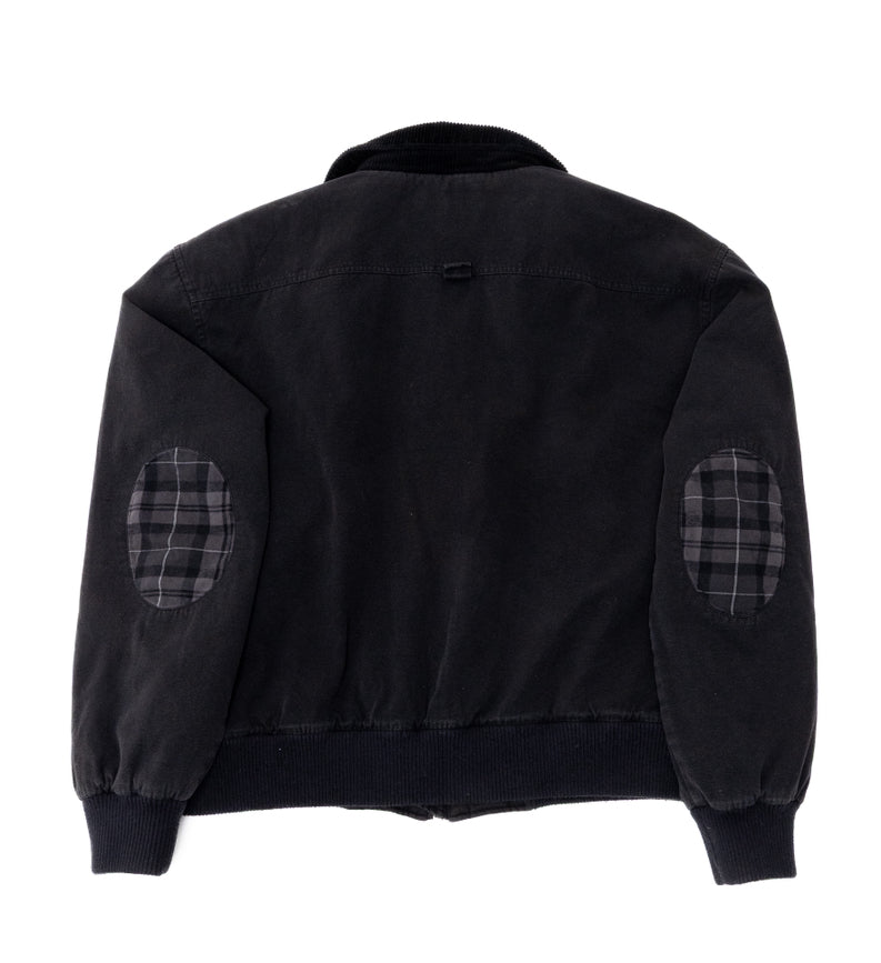 Plaid Bomber Jacket