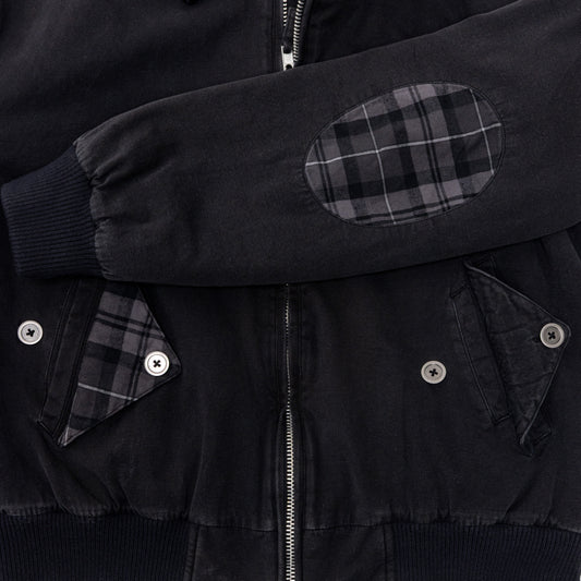 Plaid Bomber Jacket