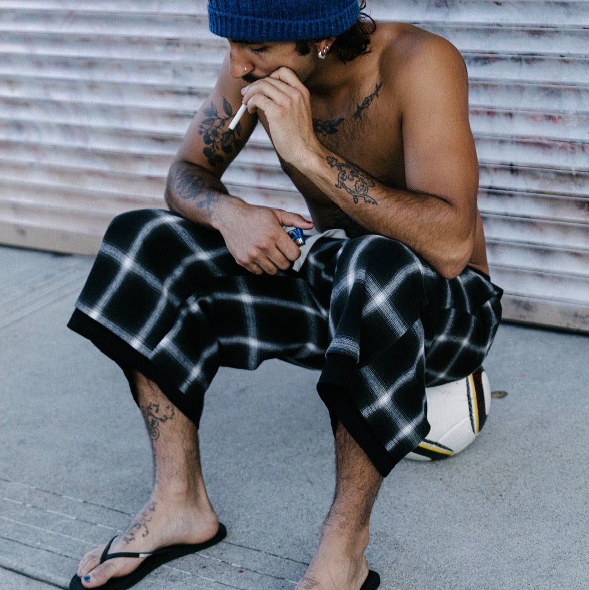 Plaid/Black